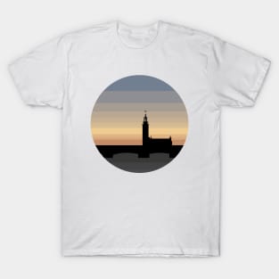 Stockholm Sunset Skyline T-Shirt